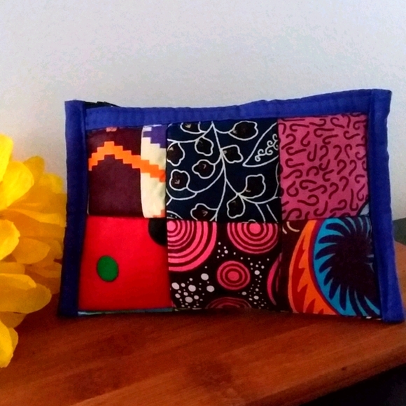 1PC Beautiful Kitenge Cloth Coin Purse - Picture 6 of 6